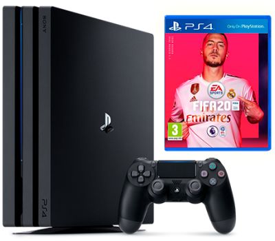 PlayStation 4 Pro 1TB Black + FIFA 24